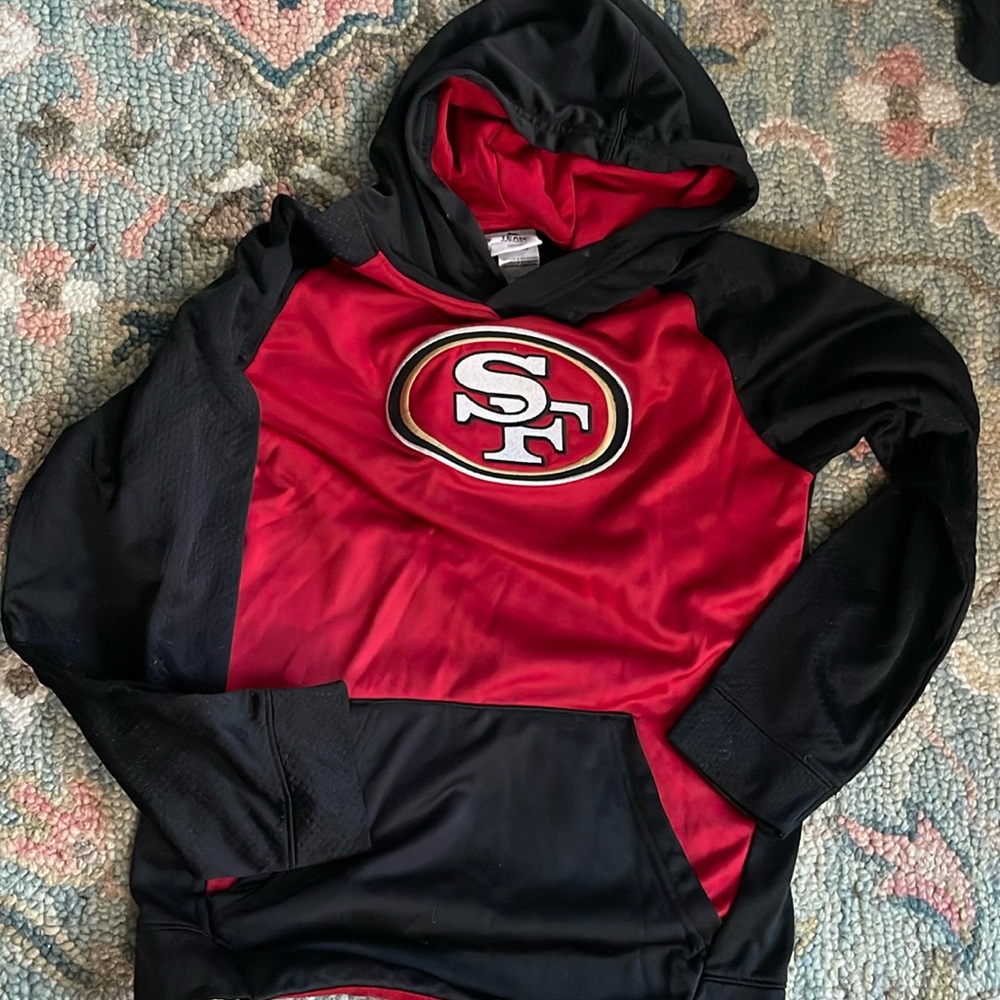 SF 49ers youth 14/16 hoodie